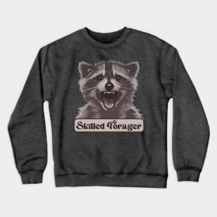 Skilled Forager Raccoon Crewneck Sweatshirt